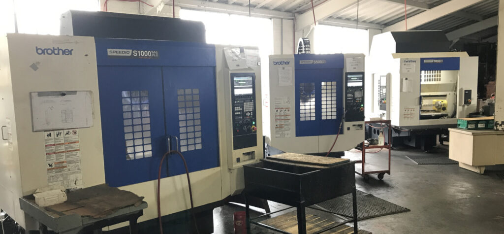 Three Brother CNC machines